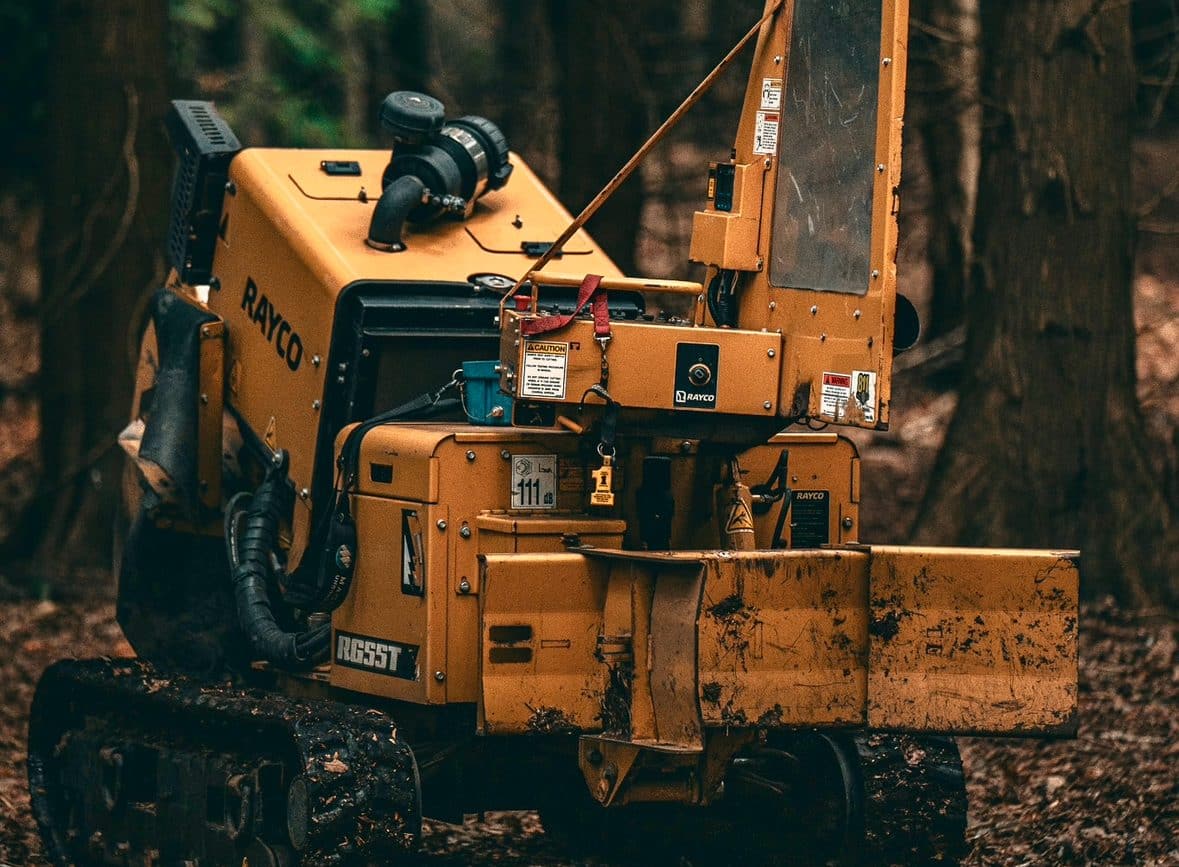 NPTC Stump Grinder Training for tree surgeons