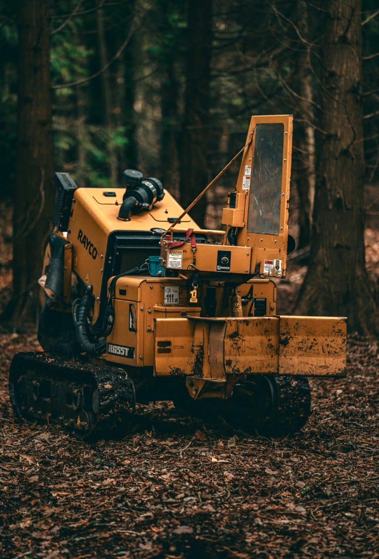 NPTC Stump Grinder Training for tree surgeons